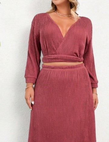 Top Shein Curve+, roz