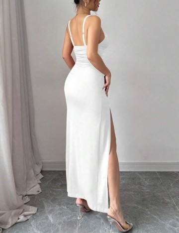 Rochie maxi Shein, alb