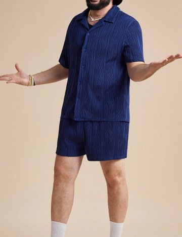 Compleu Shein MANFINITY, albastru