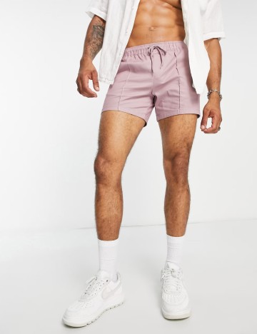 Pantaloni scurți ASOS, lila
