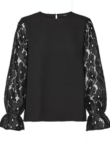 Cămașă Vero Moda, negru