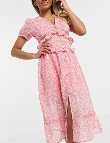 Rochie midi Influence, mix culori