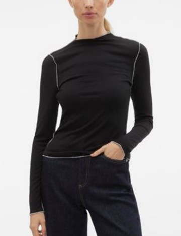 Bluză Vero Moda, negru