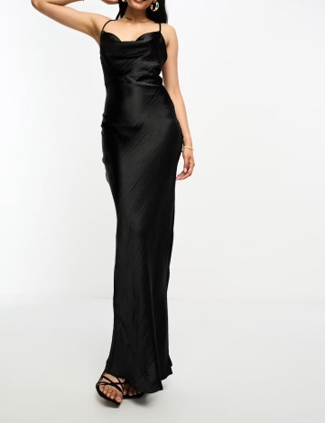Rochie maxi ASOS, negru