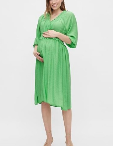 Rochie mini Mamalicious, verde