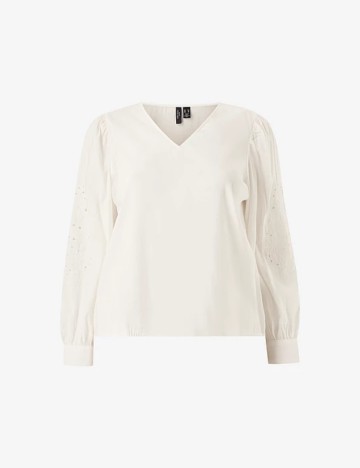 Cămașă Vero Moda, alb