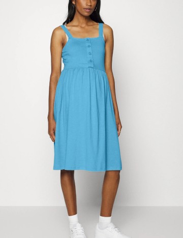 Rochie midi Mamalicious, albastru
