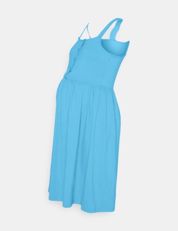 Rochie midi Mamalicious, albastru