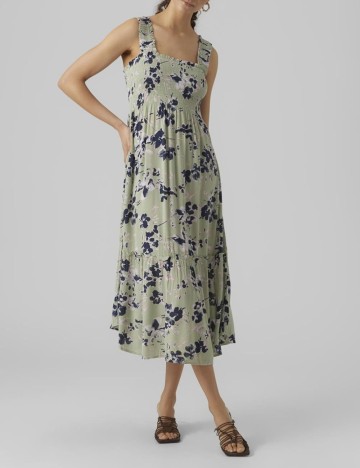 Rochie midi Vero Moda, verde