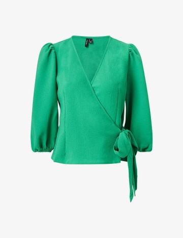 Cămașă Vero Moda, verde