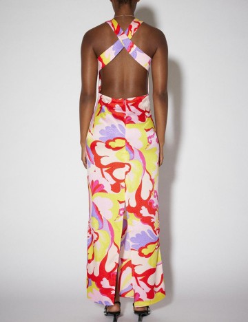 Rochie maxi SOMETHING NEW, mix culori