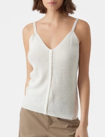 Maiou Vero Moda, alb