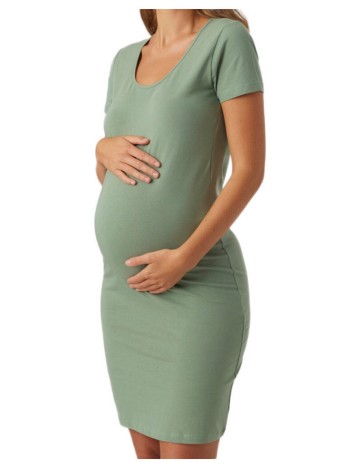 Rochie mini Mamalicious, verde