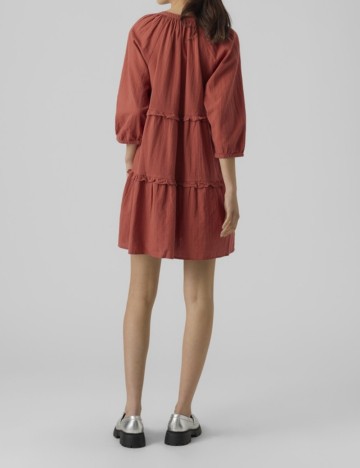 Rochie mini Vero Moda, cărămiziu