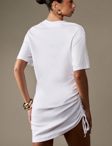 Rochie mini Shein Missguided, alb