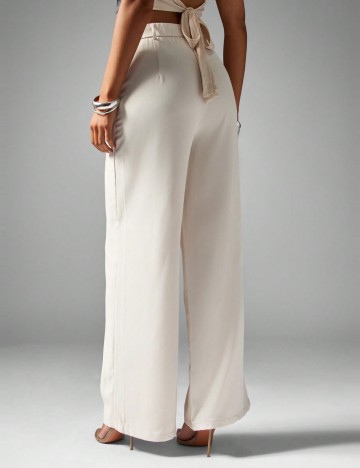 Pantaloni Shein Missguided, crem