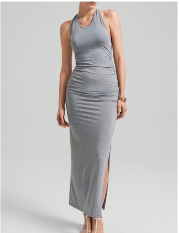 Rochie maxi Shein, gri