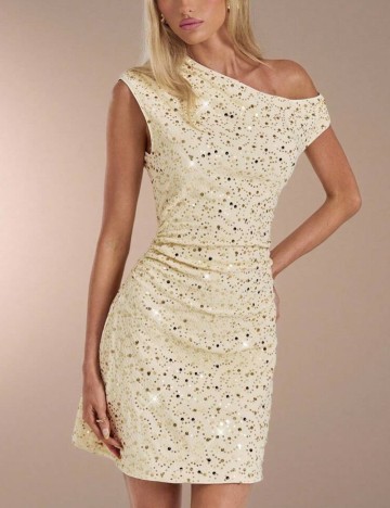 Rochie mini Shein, galben