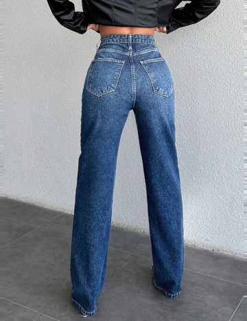 Jeans Shein, albastru
