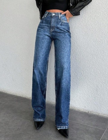 Jeans Shein, albastru