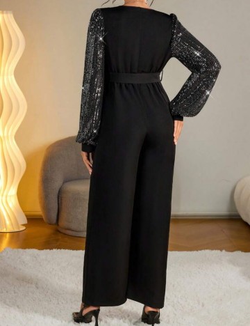 Salopetă lungă Shein, negru