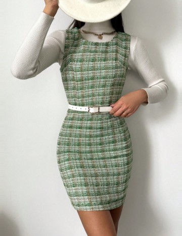 Sarafan Shein, verde