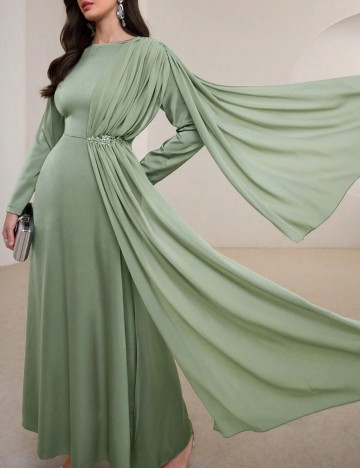 Rochie maxi Shein, verde
