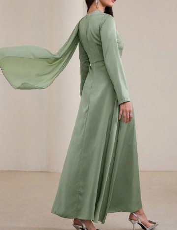 Rochie maxi Shein, verde