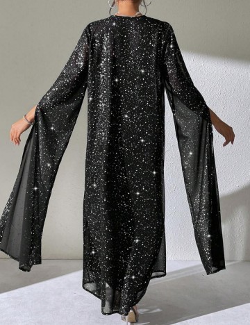 Set Rochie și Cardigan Shein, negru