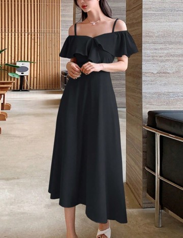 Rochie midi Shein, negru