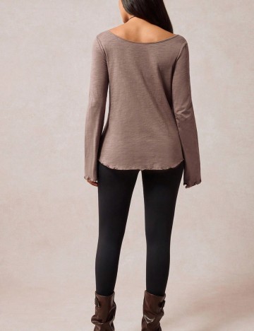Bluză Shein, maro