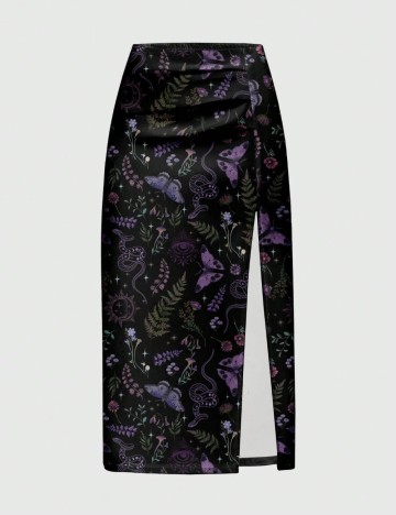 Fustă midi Shein, negru