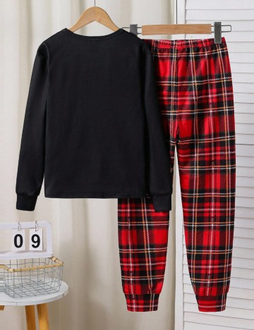 Compleu pijamale Shein, mix culori