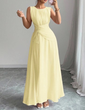 Rochie maxi Shein, galben