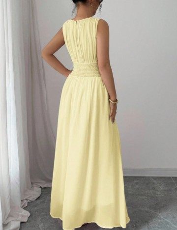 Rochie maxi Shein, galben