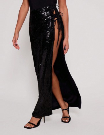 Fustă maxi Shein, negru