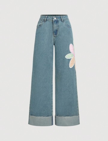 Jeans Shein, albastru