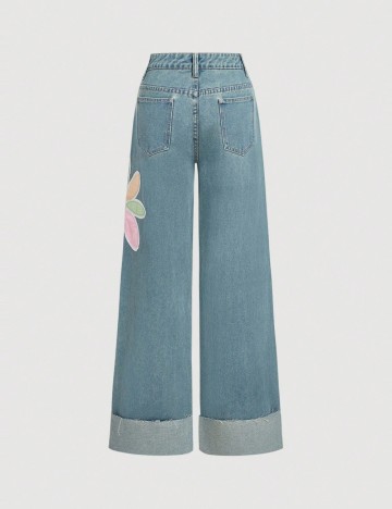 Jeans Shein, albastru