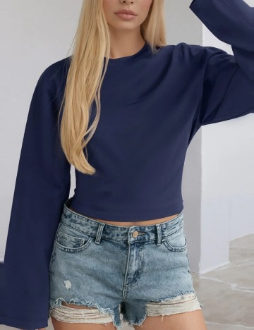 Bluză Shein, albastru