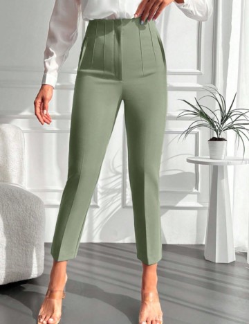 Pantaloni Shein, verde