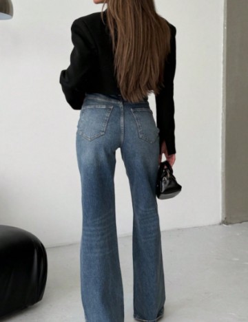 Jeans Shein, albastru