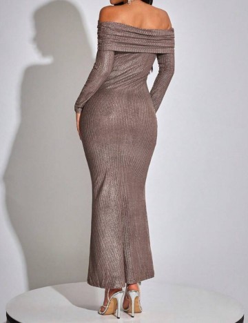 Rochie maxi Shein, maro