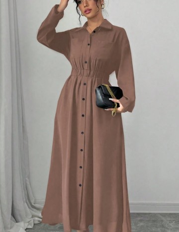 Rochie maxi Shein, maro