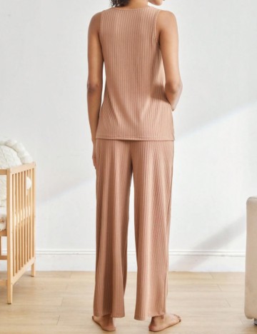 Compleu pijamale Shein, roz