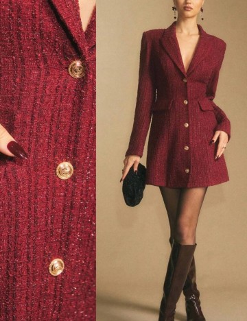 Rochie mini Shein, vișiniu