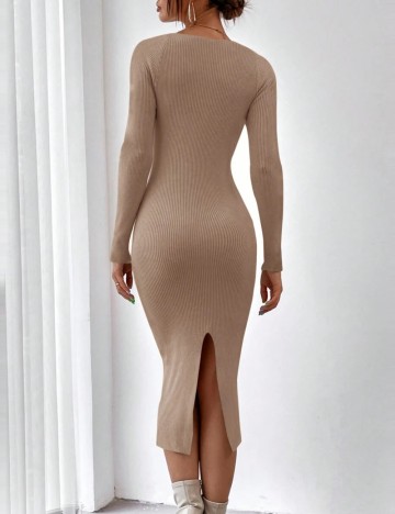 Rochie midi Shein, bej