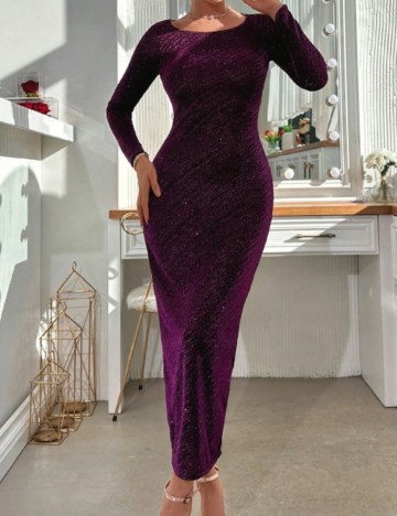 Rochie midi Shein, mov