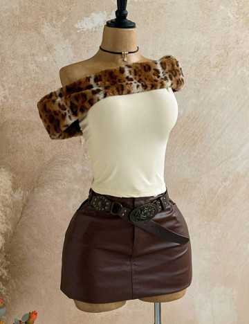 Top Shein, mix culori