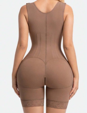 Salopetă modelatoare Shein, roz prafuit