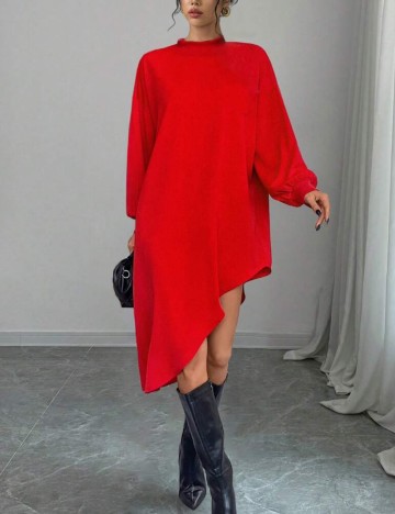 Rochie midi Shein, roșu